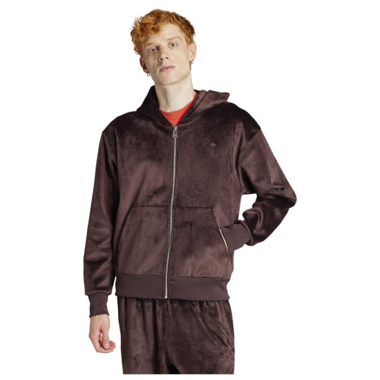 Adidas Ανδρική ζακέτα Premium Essentials+ Velour Full Zip Hoodie